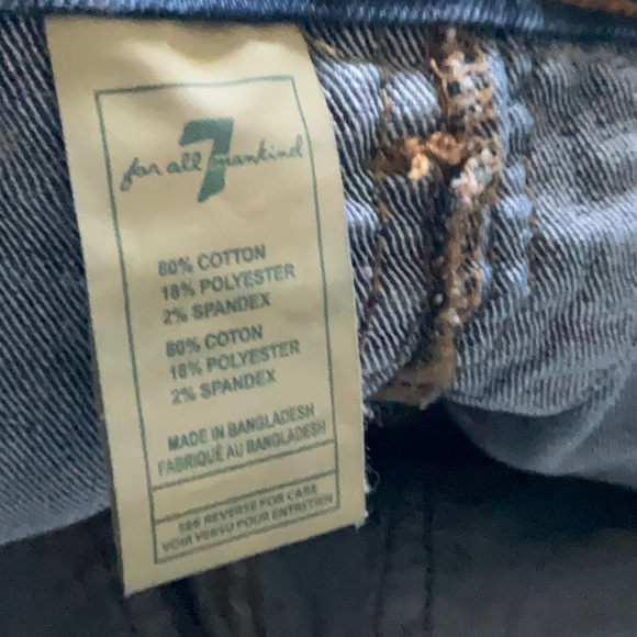 7 for all mankind jean bib overalls with elastic straps. 18m. - Picture 10 of 10